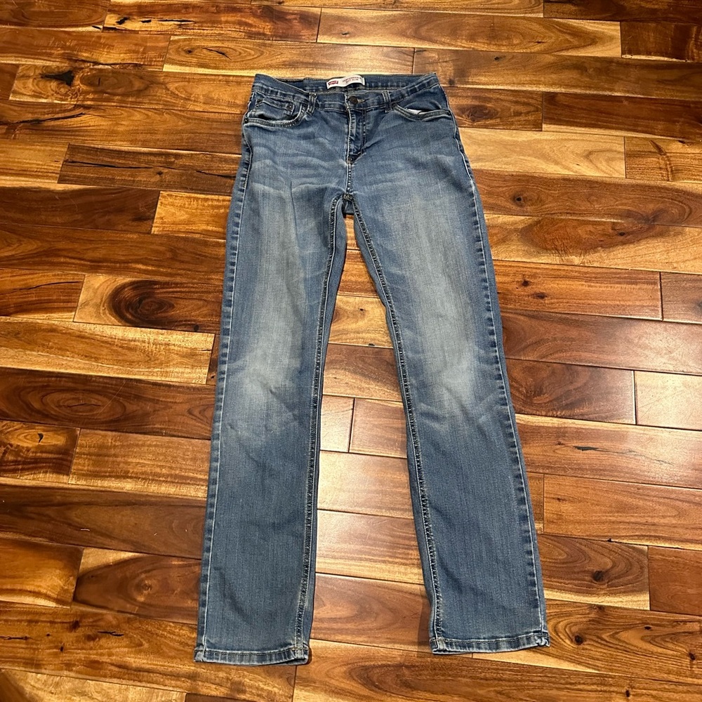 Levi’s 511 straight boy size 18 jeans lightly used barely worn